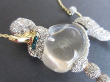 Load image into Gallery viewer, ALEXIS BITTAR Crystal Lucite Jelly Belly French POODLE Runway Statement Necklace
