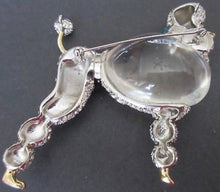 Load image into Gallery viewer, ALEXIS BITTAR Crystal Lucite Jelly Belly French POODLE Runway Statement Necklace