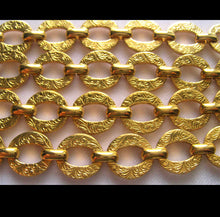 Load image into Gallery viewer, 90s Glam Golden Chain Bling Belt