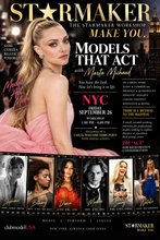Load image into Gallery viewer, “Models that Act” Starmaker Workshop with Marta Michaud followed by get together