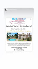 Load image into Gallery viewer, MAAI Model of the year clubmodelUSA Model Mansion July 10-14 Package