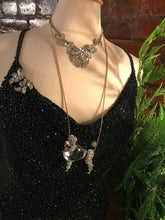 Load image into Gallery viewer, ALEXIS BITTAR Crystal Lucite Jelly Belly French POODLE Runway Statement Necklace