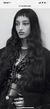 Load image into Gallery viewer, Vintage Black &amp; Gold Cameo Necklace as seen  in I-D magazine