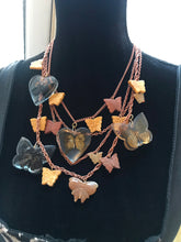 Load image into Gallery viewer, Gay Isber Designer Lucite Butterfly Cascading Choker